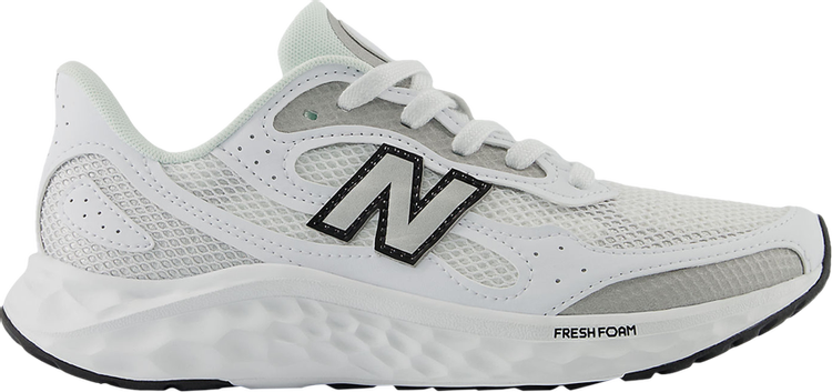 Wmns Fresh Foam Arishi v4 Wide White Silver Metallic Black