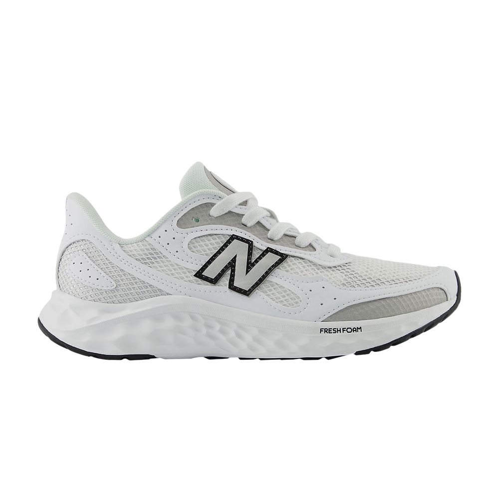 Pre-owned New Balance Wmns Fresh Foam Arishi V4 Wide 'white Silver Metallic Black'
