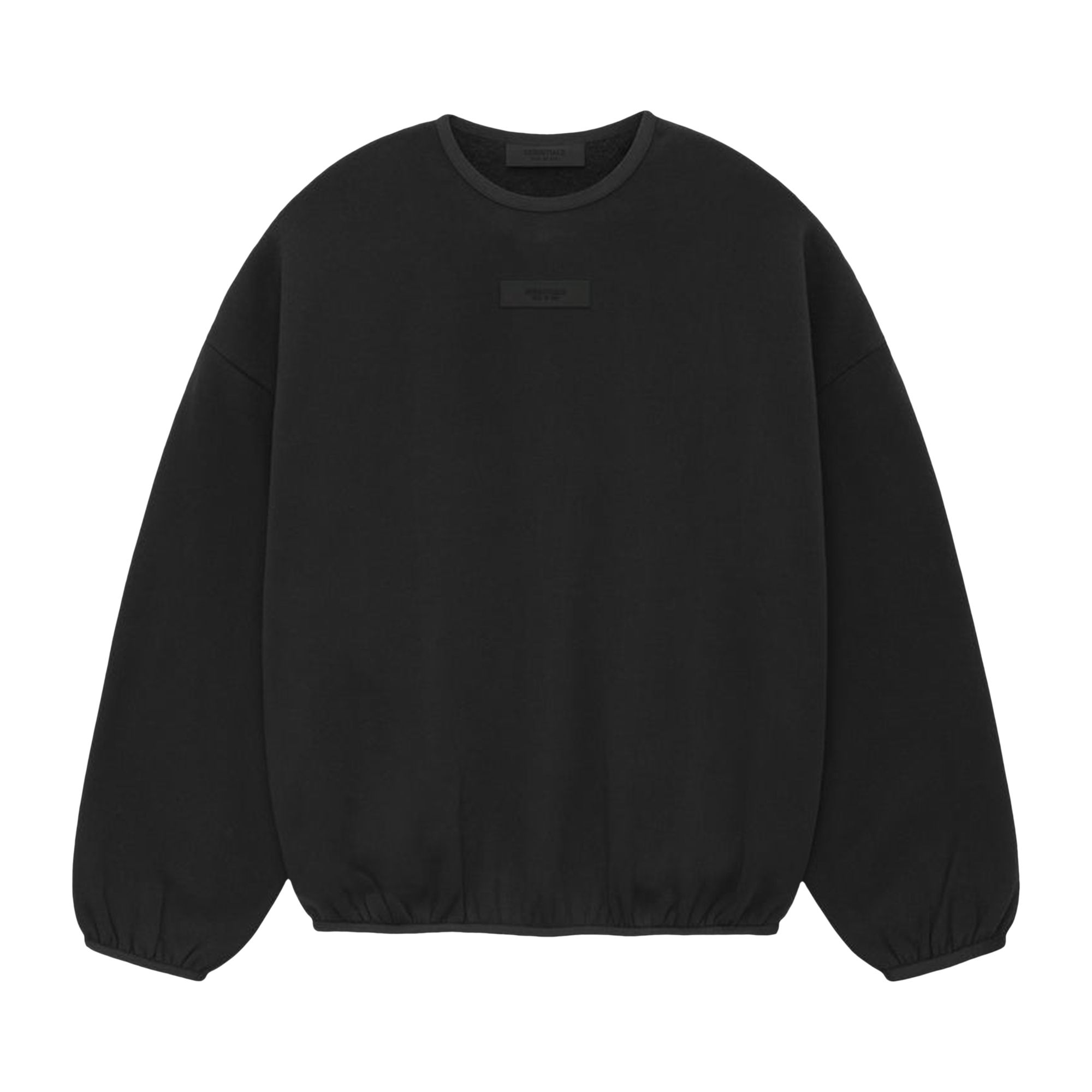 Pre-owned Essentials Fear Of God Crewneck 'black'