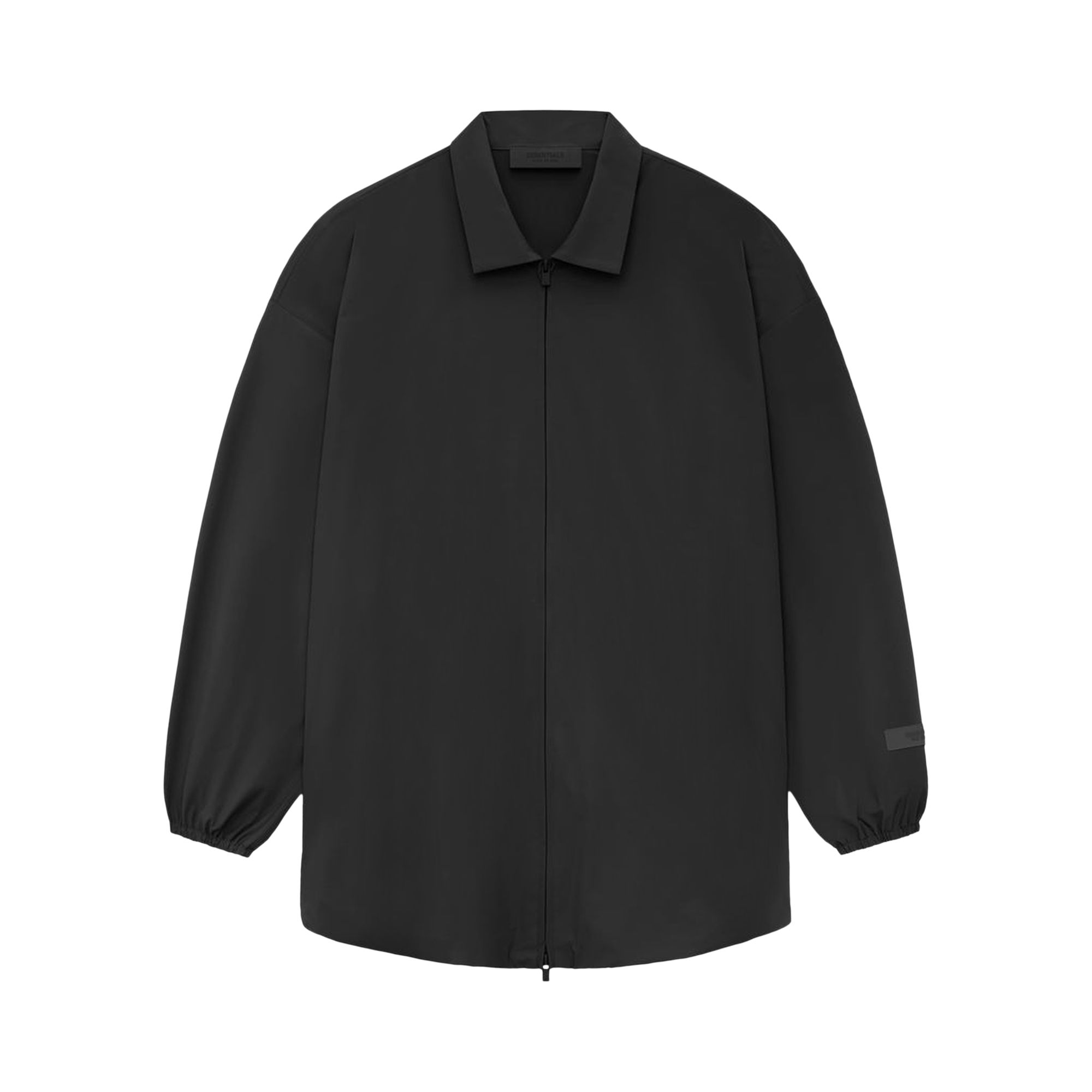 Fear of God Essentials Overshirt 'Black' | Men's Size L