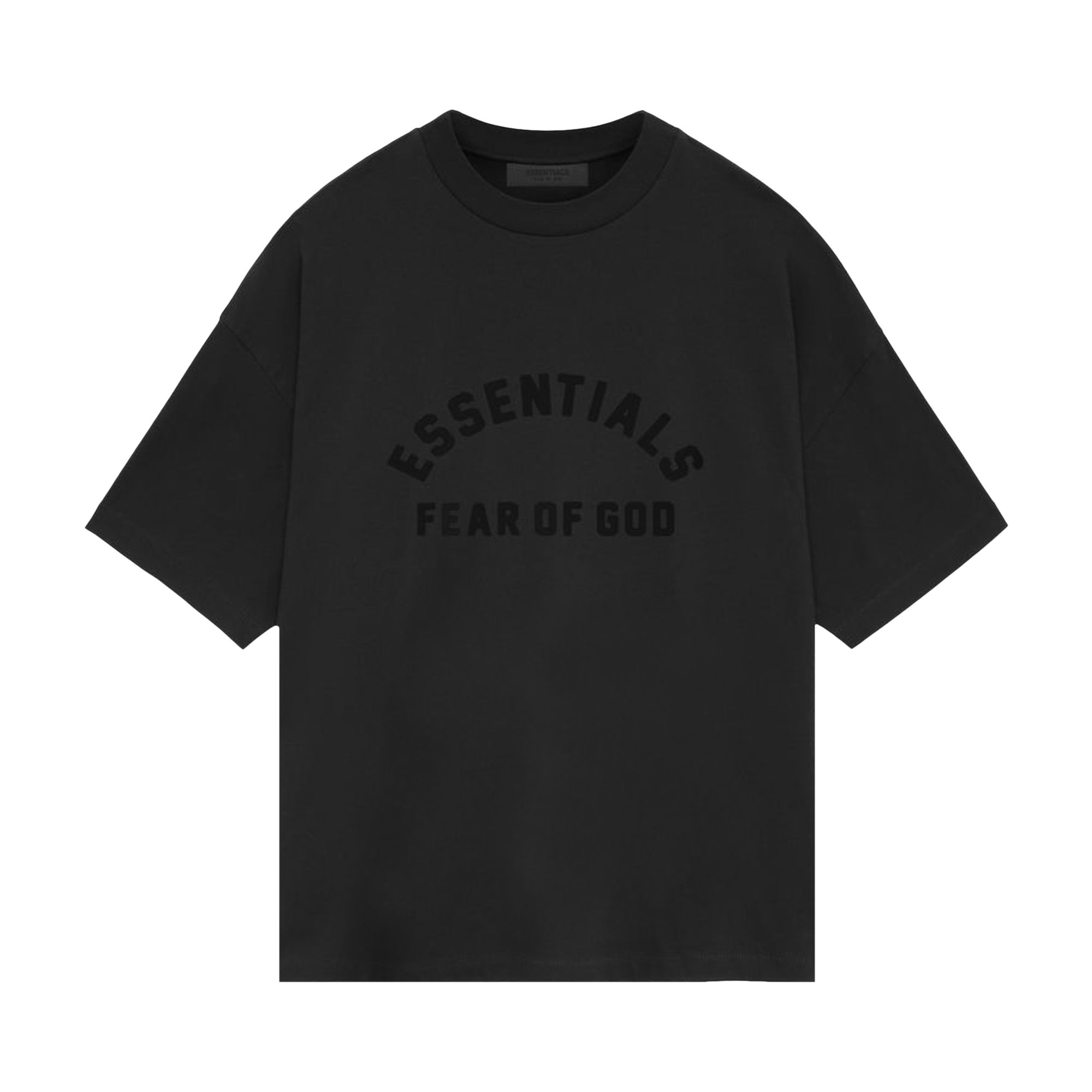 Fear of God Essentials Heavy Short-Sleeve Tee 'Black' | Men's Size L