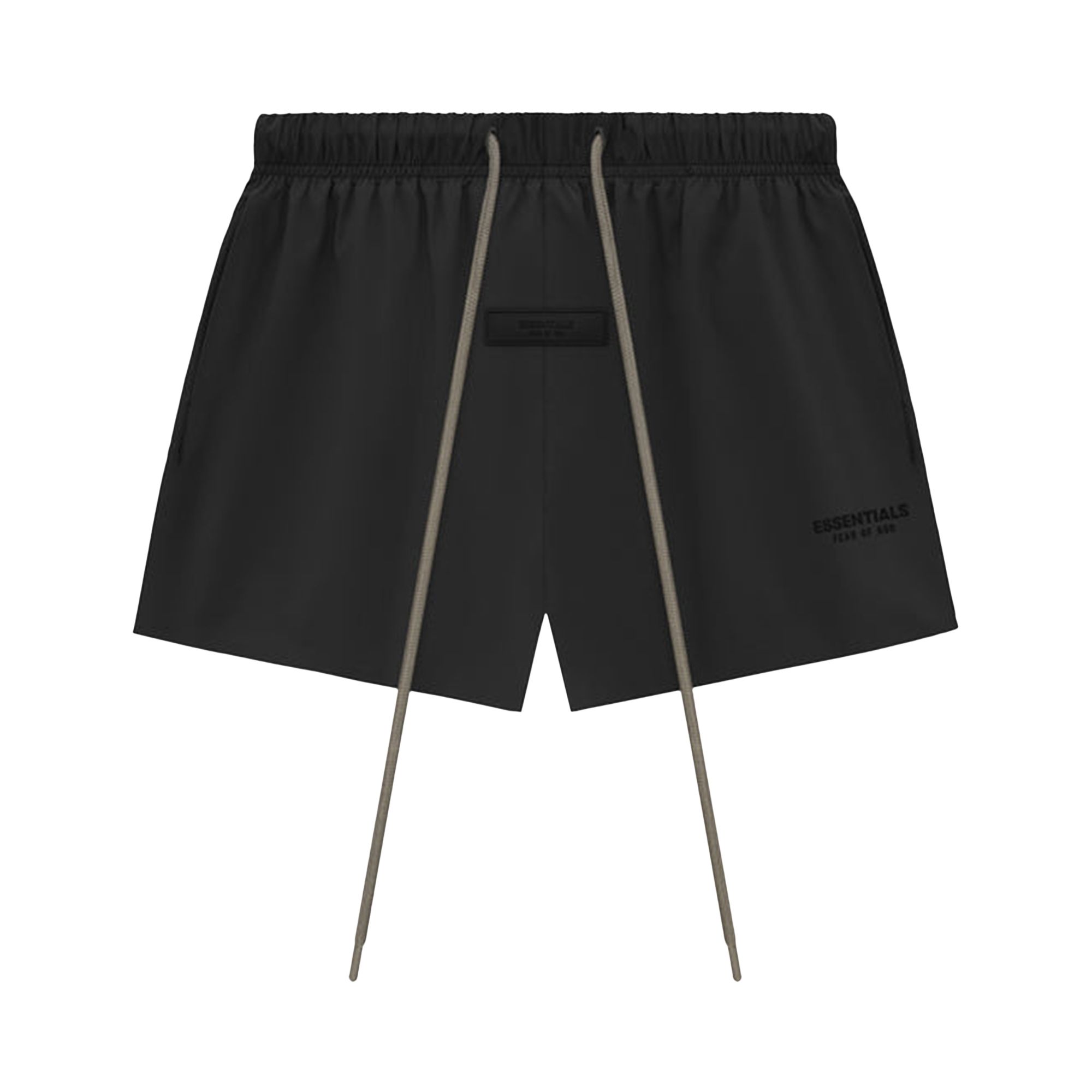 Pre-owned Essentials Fear Of God Nylon Running Short 'black'
