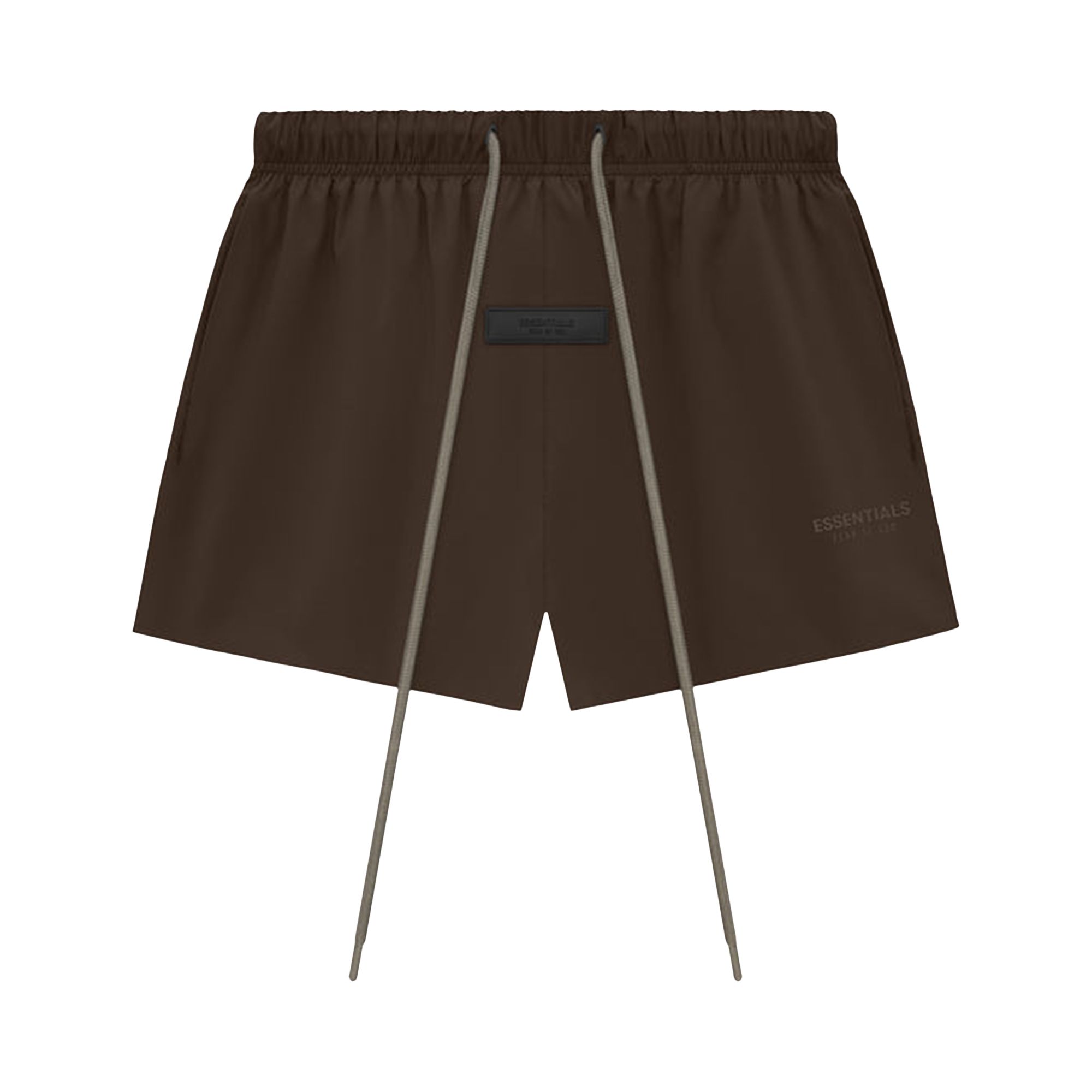 Fear of God Essentials Nylon Running Short 'Wood' | Brown | Men's Size L