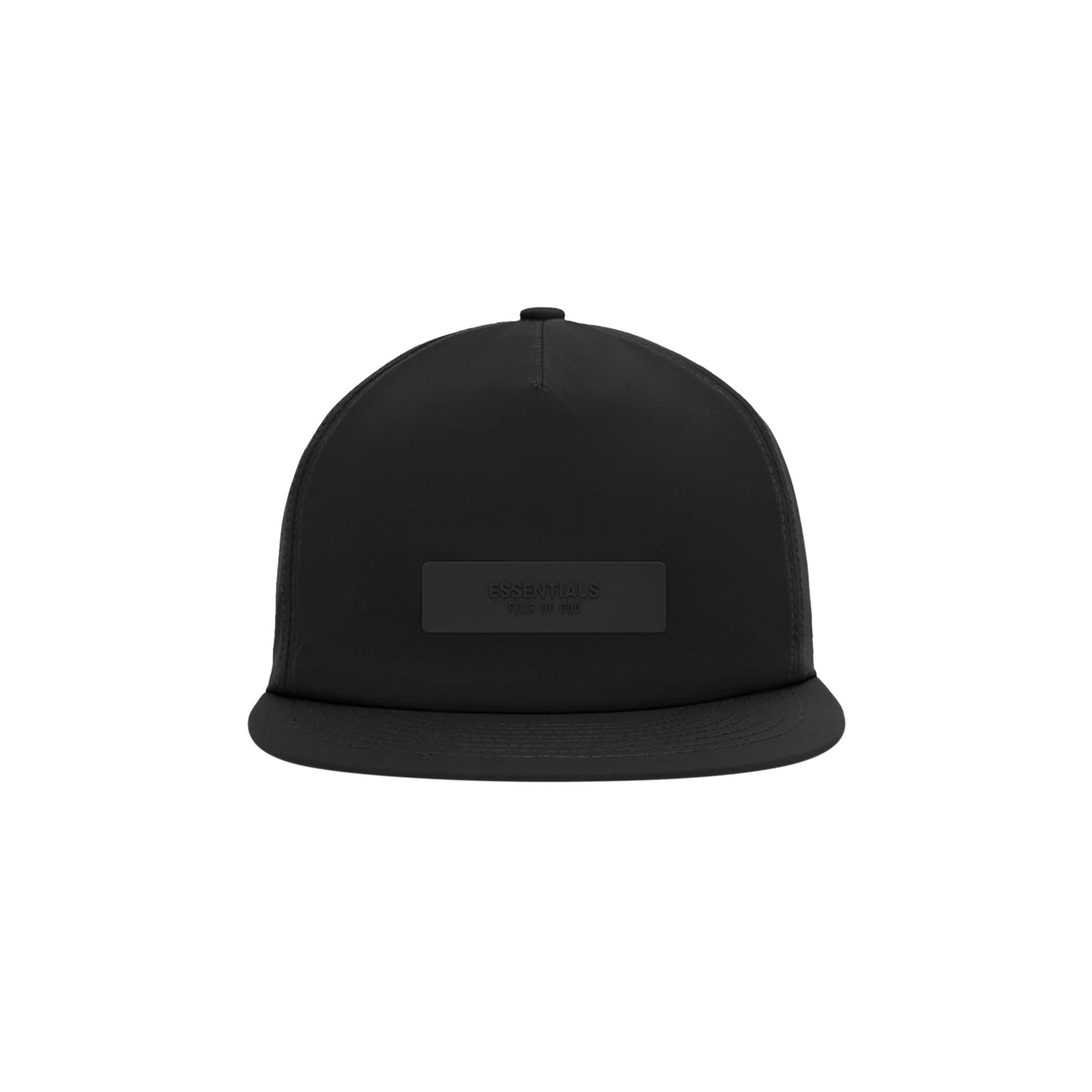 Pre-owned Essentials Fear Of God Nylon Baseball Cap 'black' | Men's Size Onesize