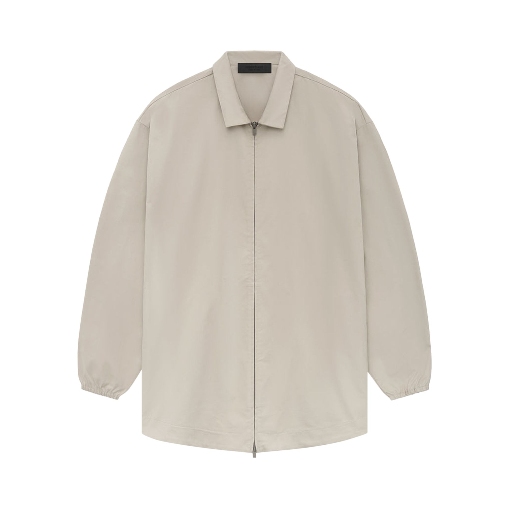 Pre-owned Essentials Fear Of God  Overshirt 'mink' | Grey | Men's Size M