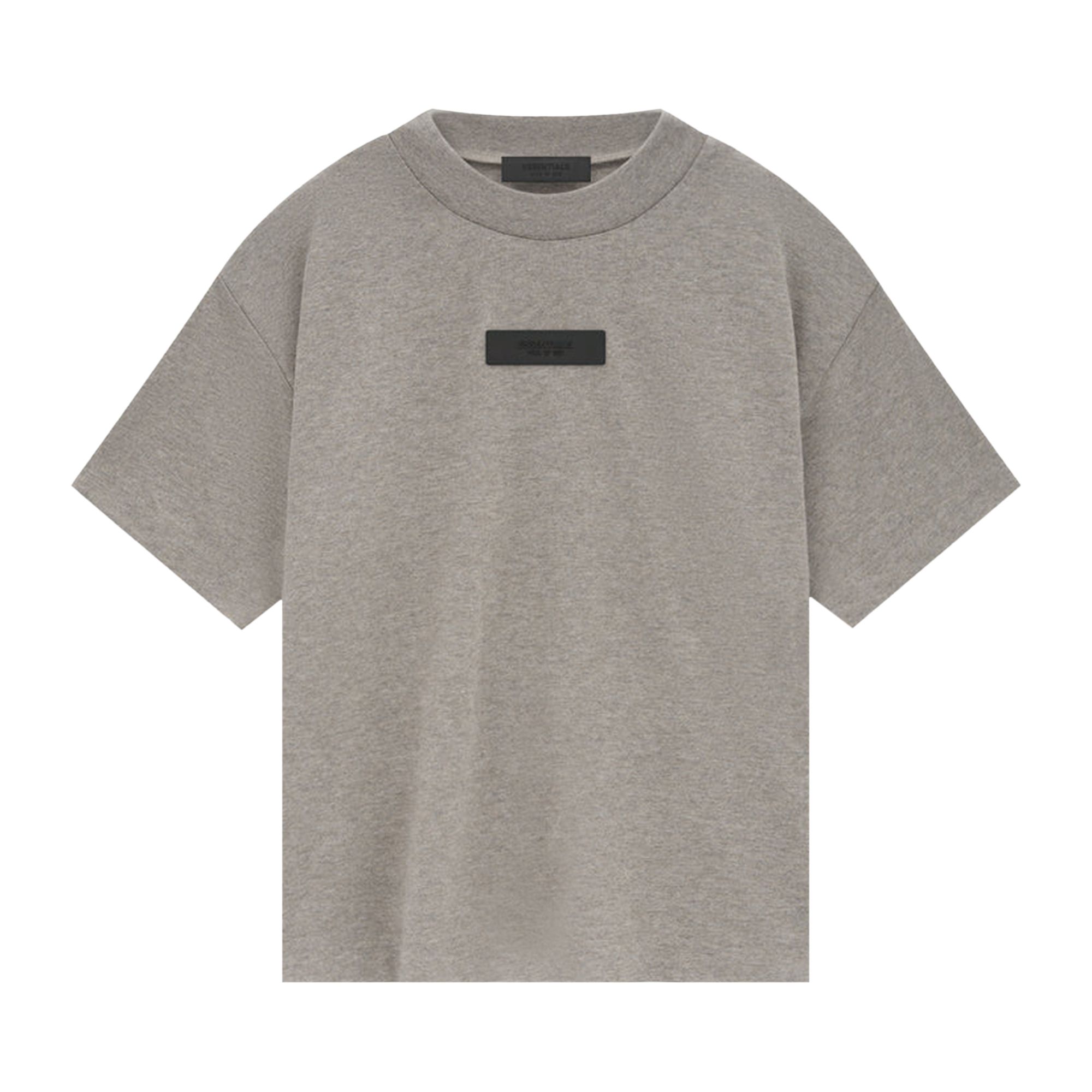 Pre-owned Essentials Fear Of God Short-sleeve Tee 'heather Grey' | Women's Size S In Gray