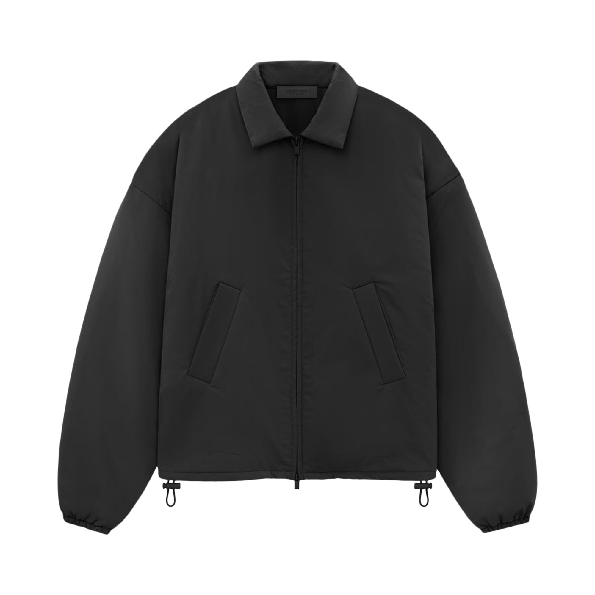 Pre-owned Essentials Fear Of God  Shell Bomber 'black' | Women's Size Xs