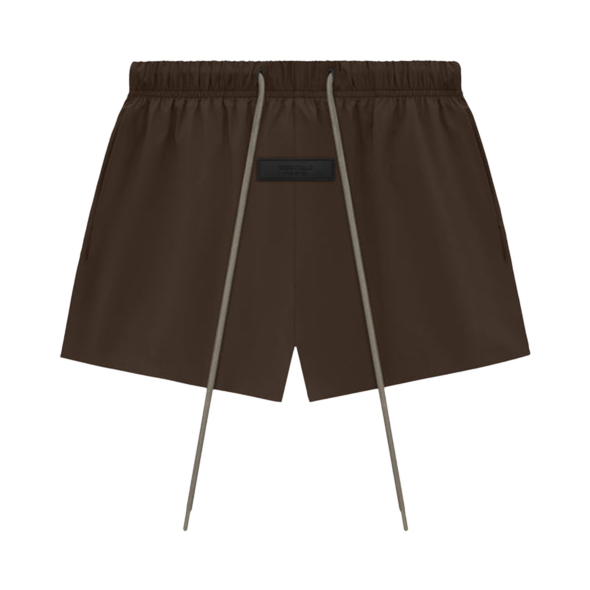 Pre-owned Essentials Fear Of God  Running Short 'wood' In Brown