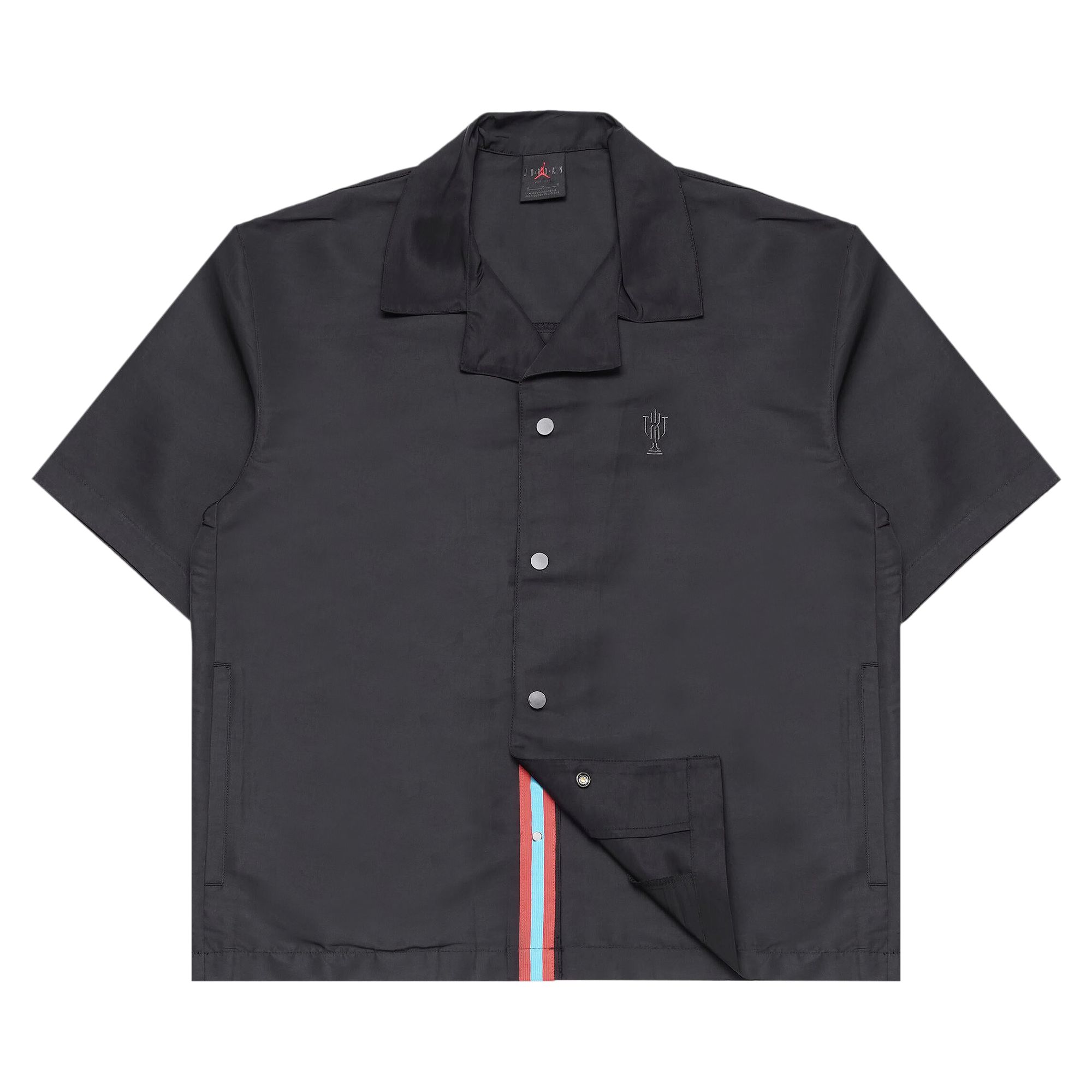 Air Jordan x Trophy Room Warm-Up Shirt 'Black' | Men's Size M
