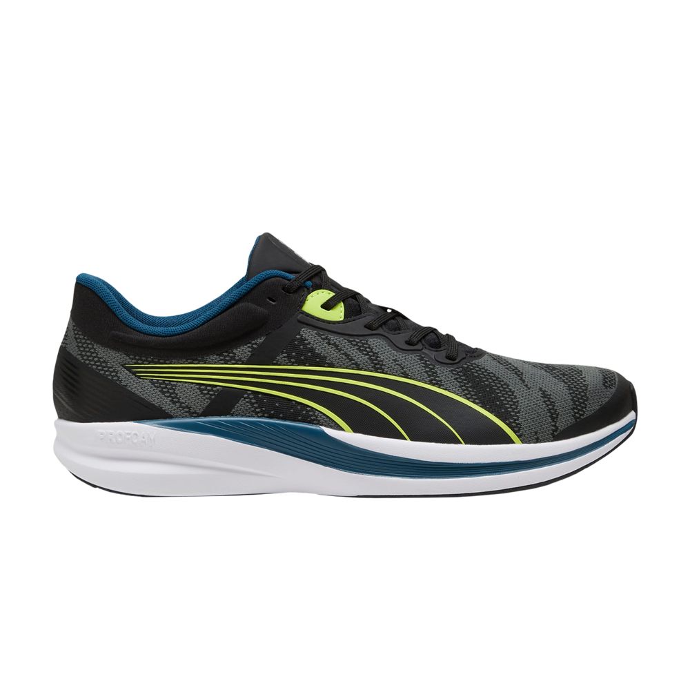 Pre-owned Puma Redeem Profoam 'black Lime Pow' | Men's Size 14