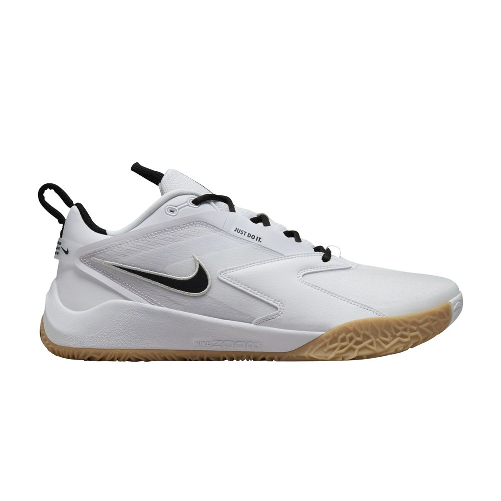 Nike Air Zoom Hyperace 3 'White Black Gum' Sample | Men's Size 9.5 - FQ7074-101-VJ
