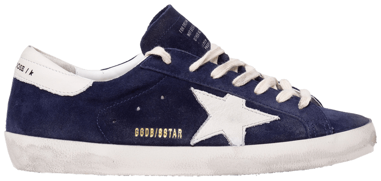 Golden Goose Superstar Blue White