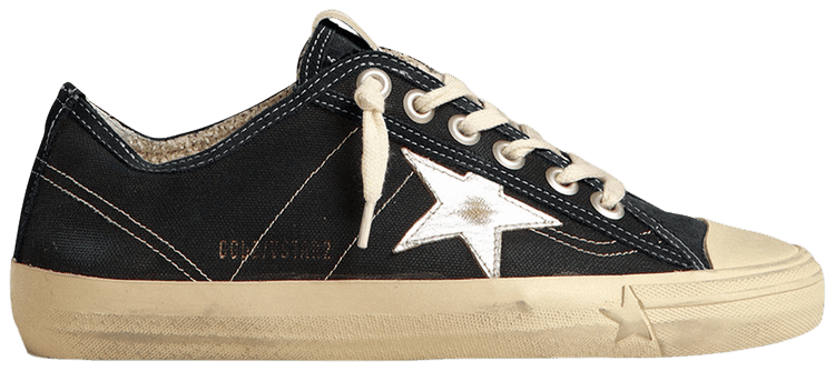 Golden Goose Wmns V Star Navy Silver