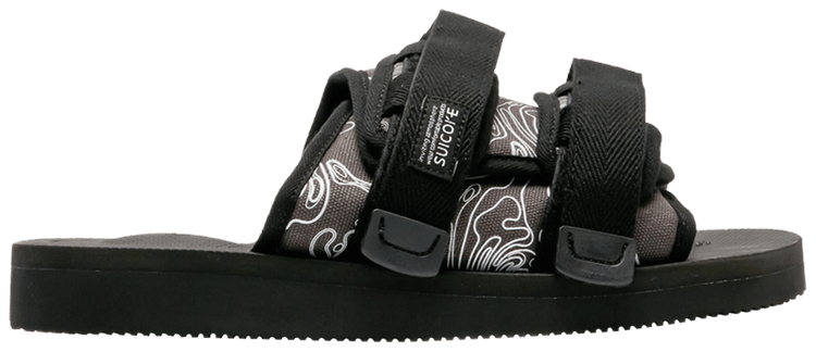 Suicoke MOTO Cab Sandal Black Salt