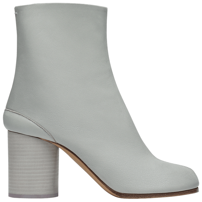 Maison Margiela Tabi 30mm Leather Ankle Boots | Neutrals