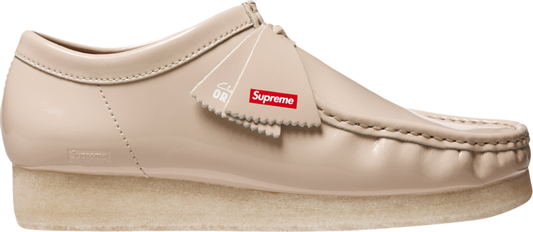 Supreme x Wallabee Patent Leather Pack   Natural