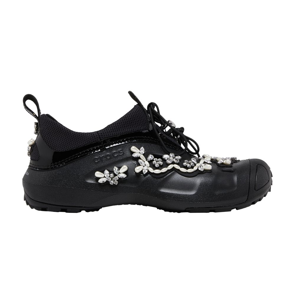 Pre-owned Crocs Simone Rocha X Quick Trail Low 'black'