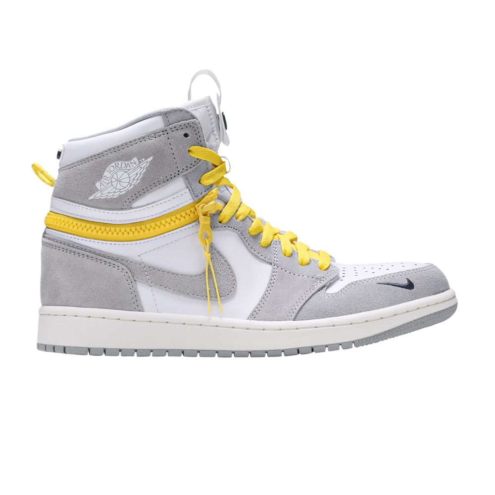 Air Jordan 1 High Switch 'Light Smoke Grey' | Green | Men's Size 9.5