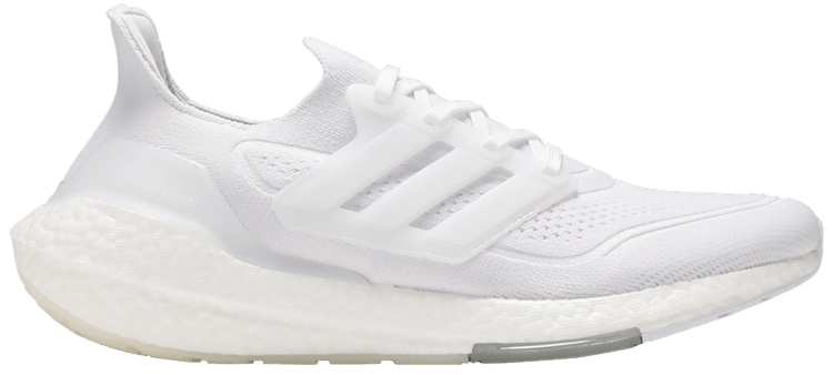 Adidas Ultraboost 21 W White Solar Yellow Women Running
