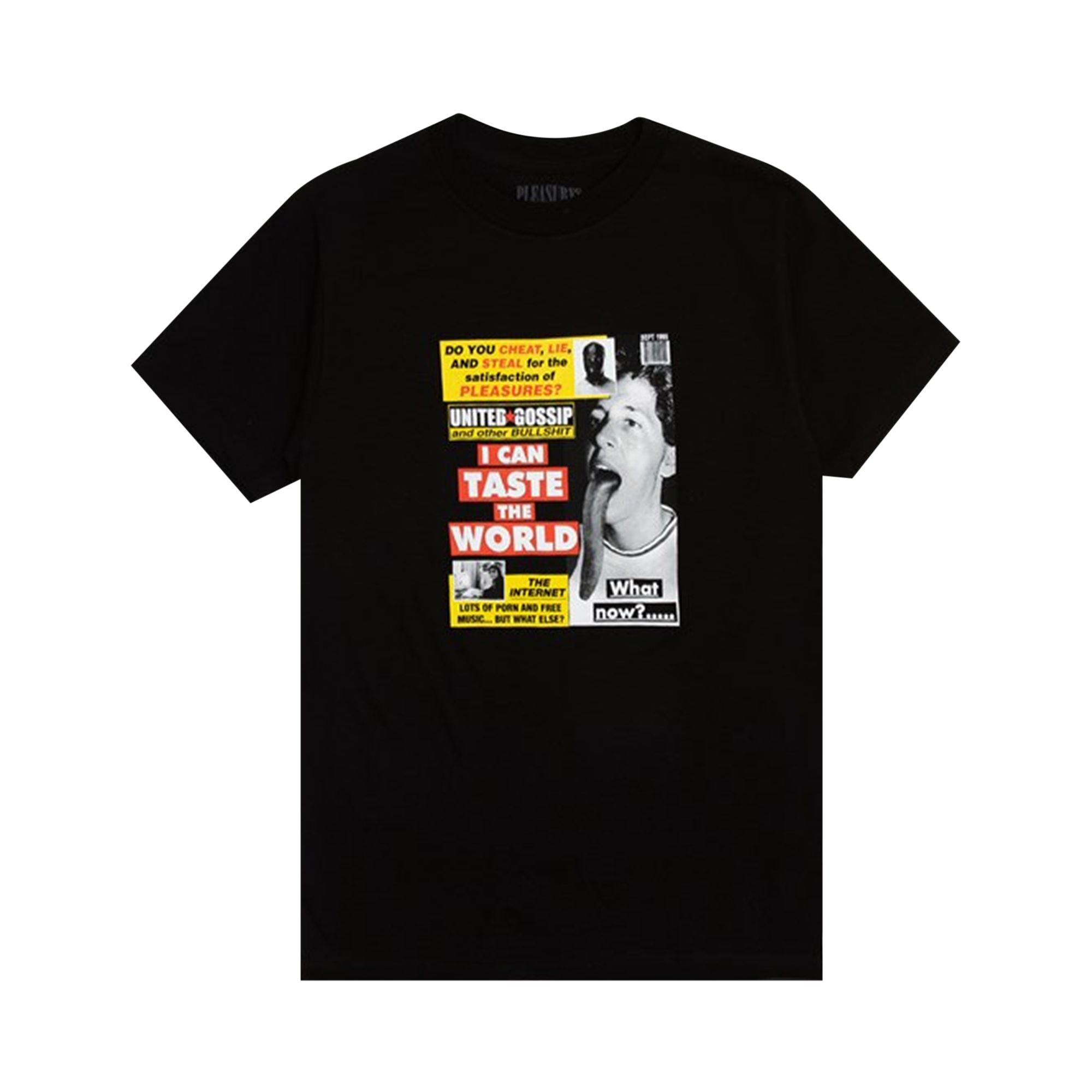 Pre-owned Pleasures Gossip T-shirt 'black' | Men's Size S