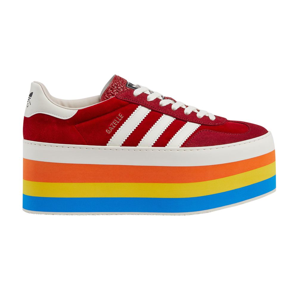 Pre-owned Gucci X Wmns Gazelle 'red Velvet' | Women's Size 9