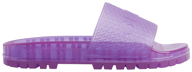 Adidas x Gucci Wmns Slide Transparent Purple