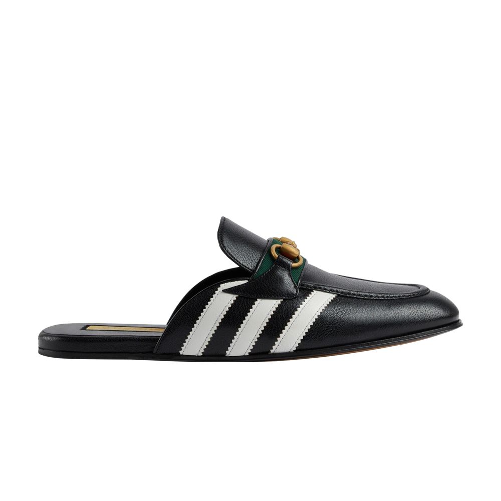 Adidas x Gucci Horsebit Slipper 'Black' | Men's Size 7 - 721481-AAA71-1090