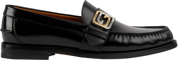 Gucci GG Buckle Loafer Black