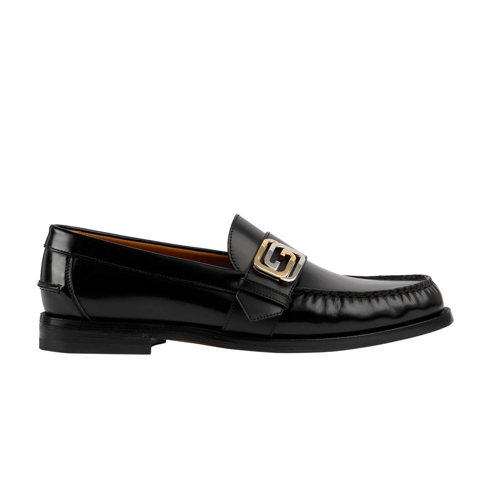 Gucci GG Buckle Loafer 'Black' | Men's Size 9.5