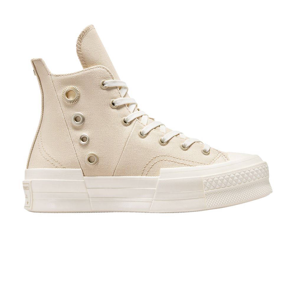 Pre-owned Converse Chuck 70 Plus High 'metal Rings' | Cream | Men's Size 7