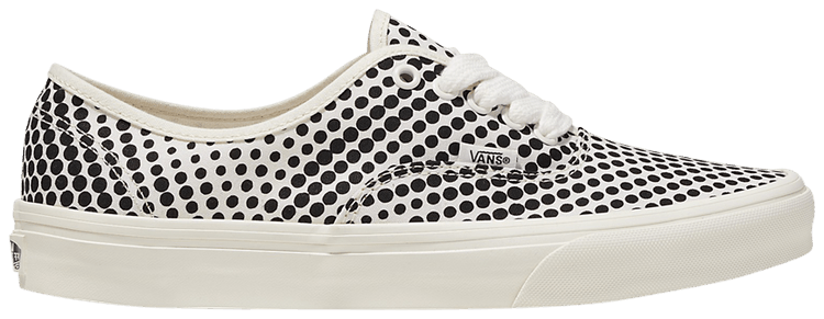 Black and white polka dot vans deals
