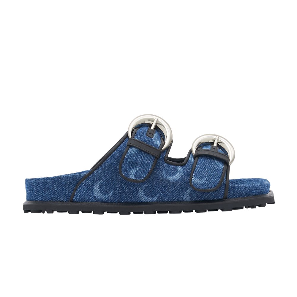 Pre-owned Marine Serre Wmns Deadstock Denim Ground Sandal 'blue Denim' | Women's Size 40