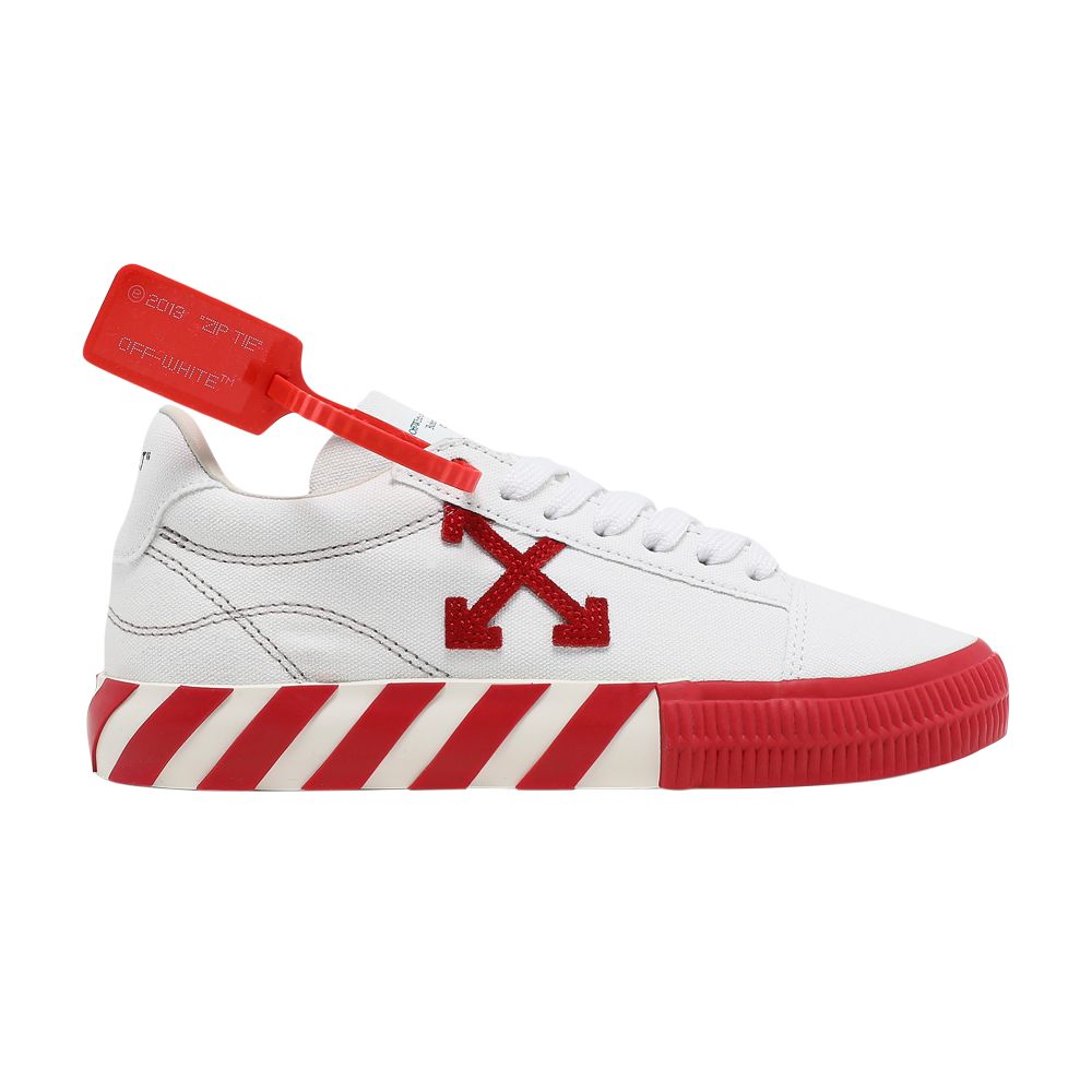 Pre-owned Off-white Wmns Vulc Sneaker 'white Red' | Women's Size 39
