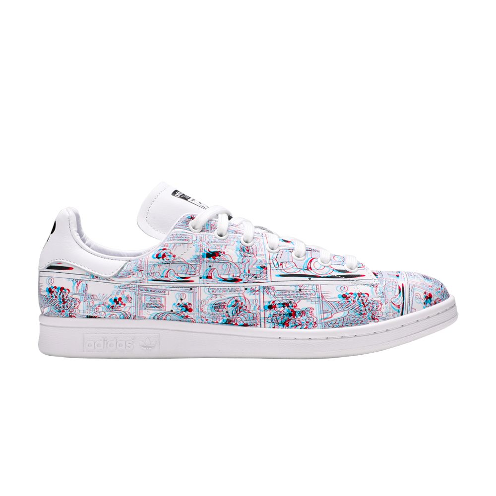 adidas Disney x Stan Smith 'Mickey Mouse Comic Strip' | White | Men's Size 5.5