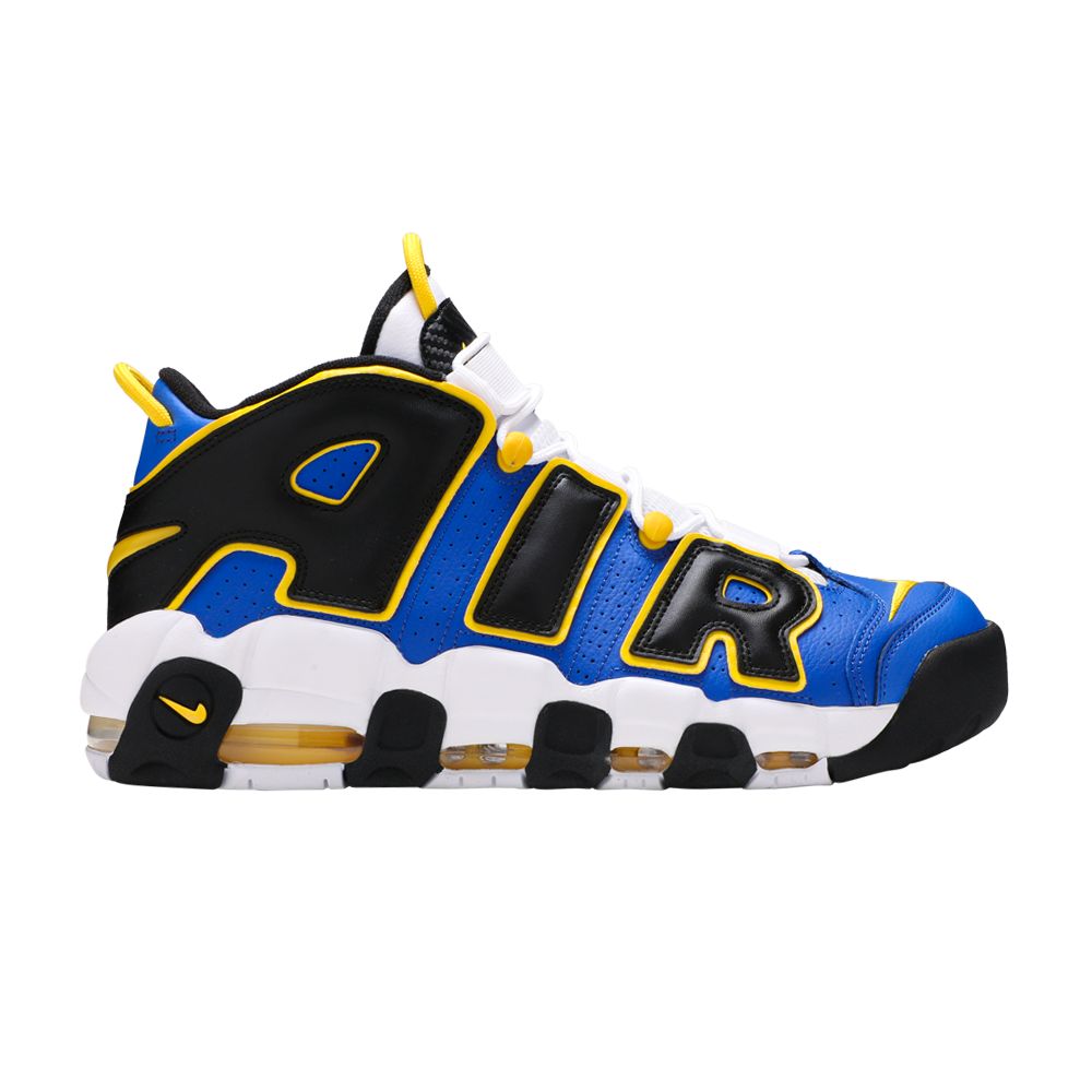 Nike Air More Uptempo 'Peace, Love, and Basketball' | Blue | Men's Size 9.5