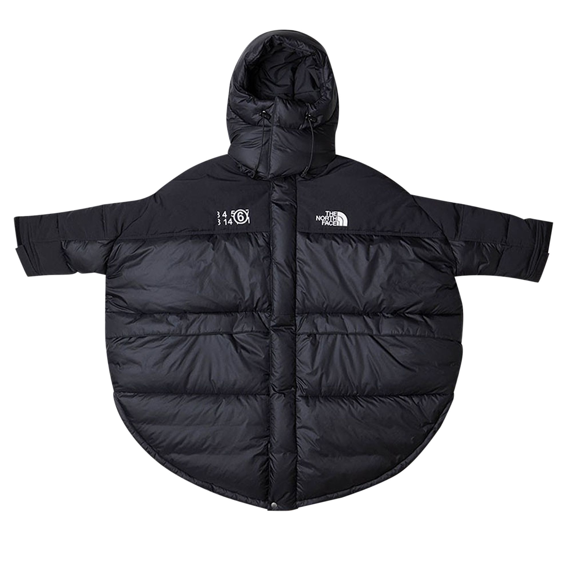 Pre-owned The North Face X Mm6 Maison Margiela Circle Himalayan Parka 'black'