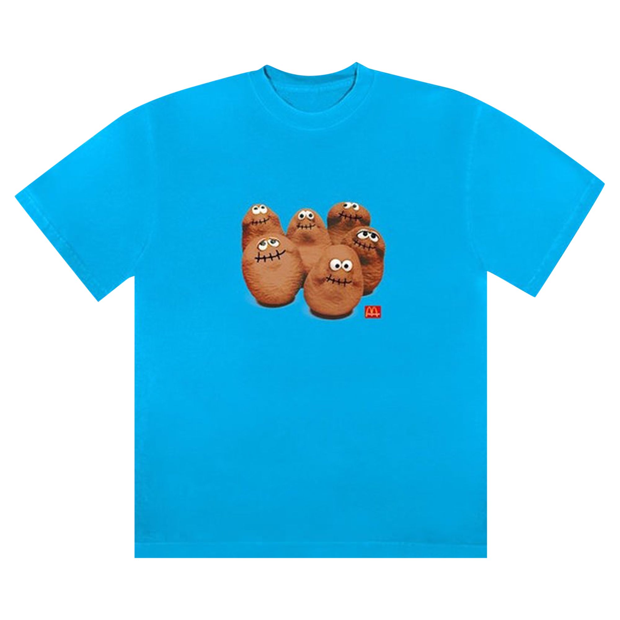 Cactus Jack by Travis Scott x McDonald's Squad T-Shirt II 'Sapphire' | Blue | Men's Size L