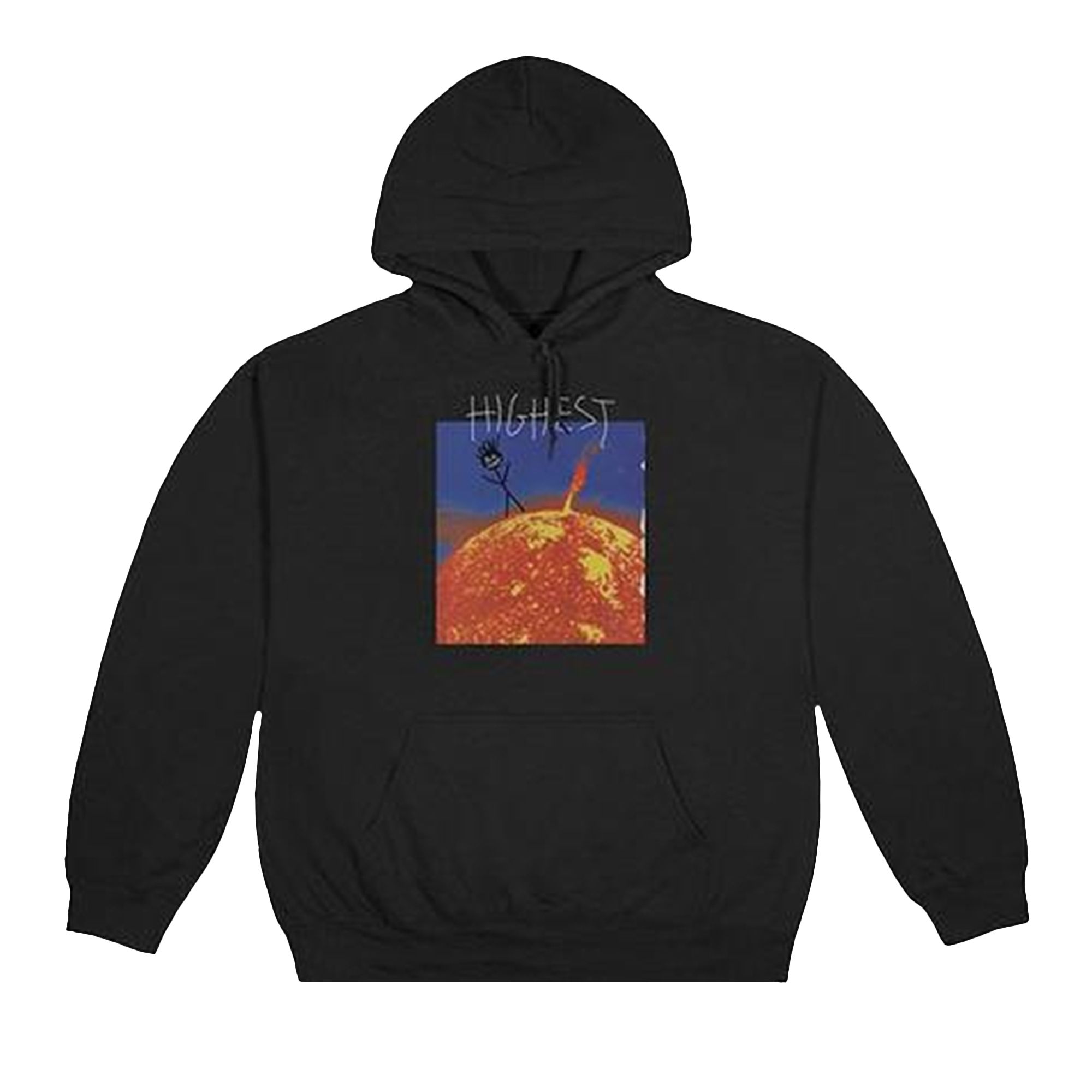 Cactus Jack by Travis Scott Highest In The Room Sun Hoodie 'Black' | Men's Size XL