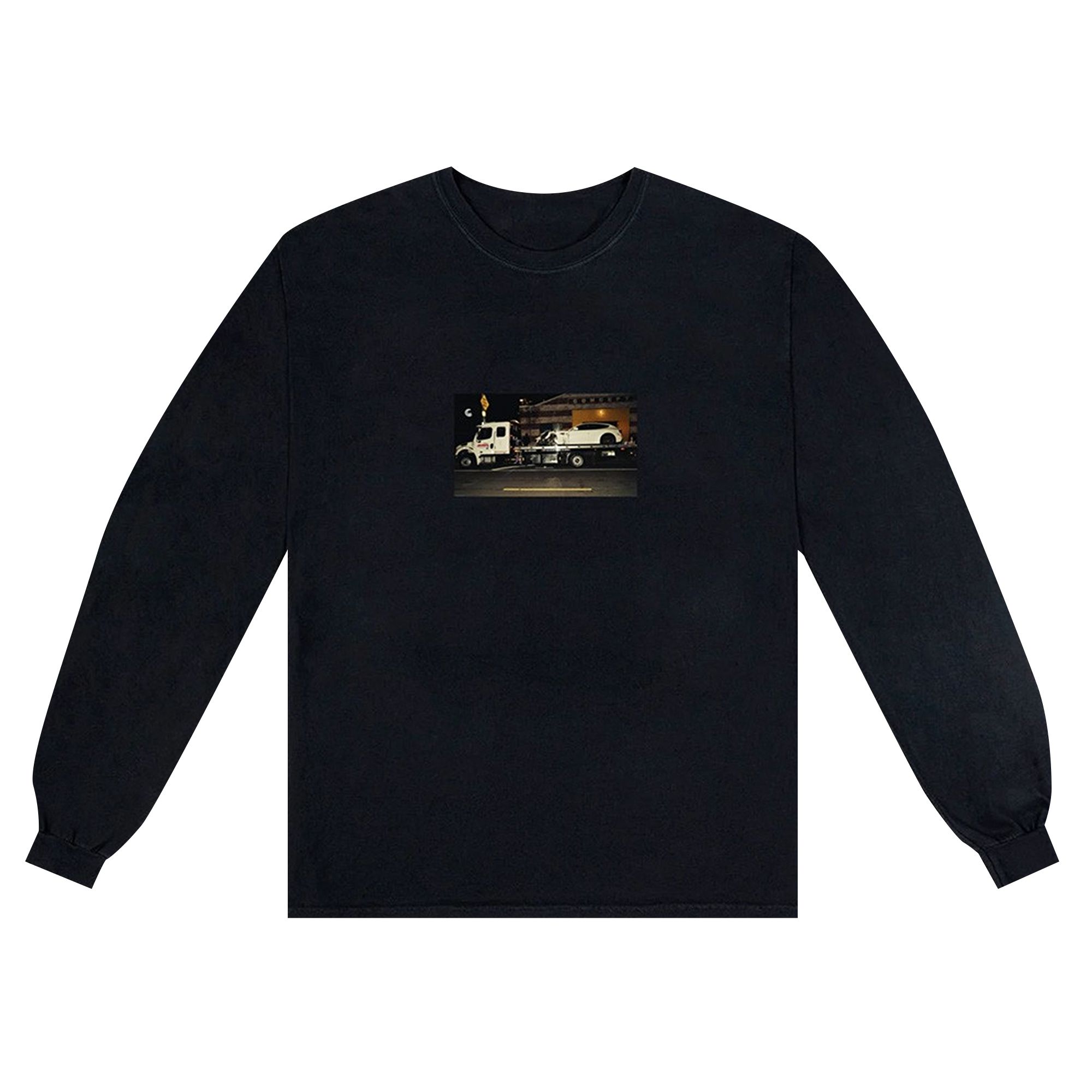 Pre-owned Cactus Jack By Travis Scott Jackboys Truck Long-sleeve T-shirt 'black' | Men's Size S