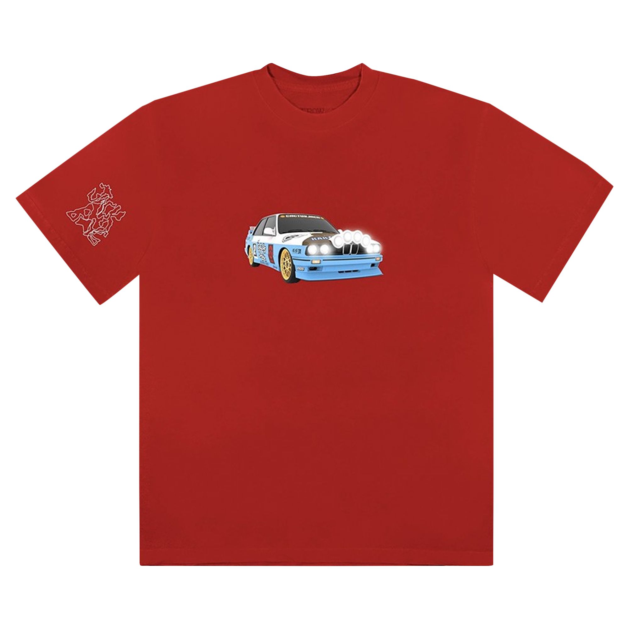 Cactus Jack by Travis Scott JACKBOYS Vehicle T-Shirt II 'Red' | Men's Size S