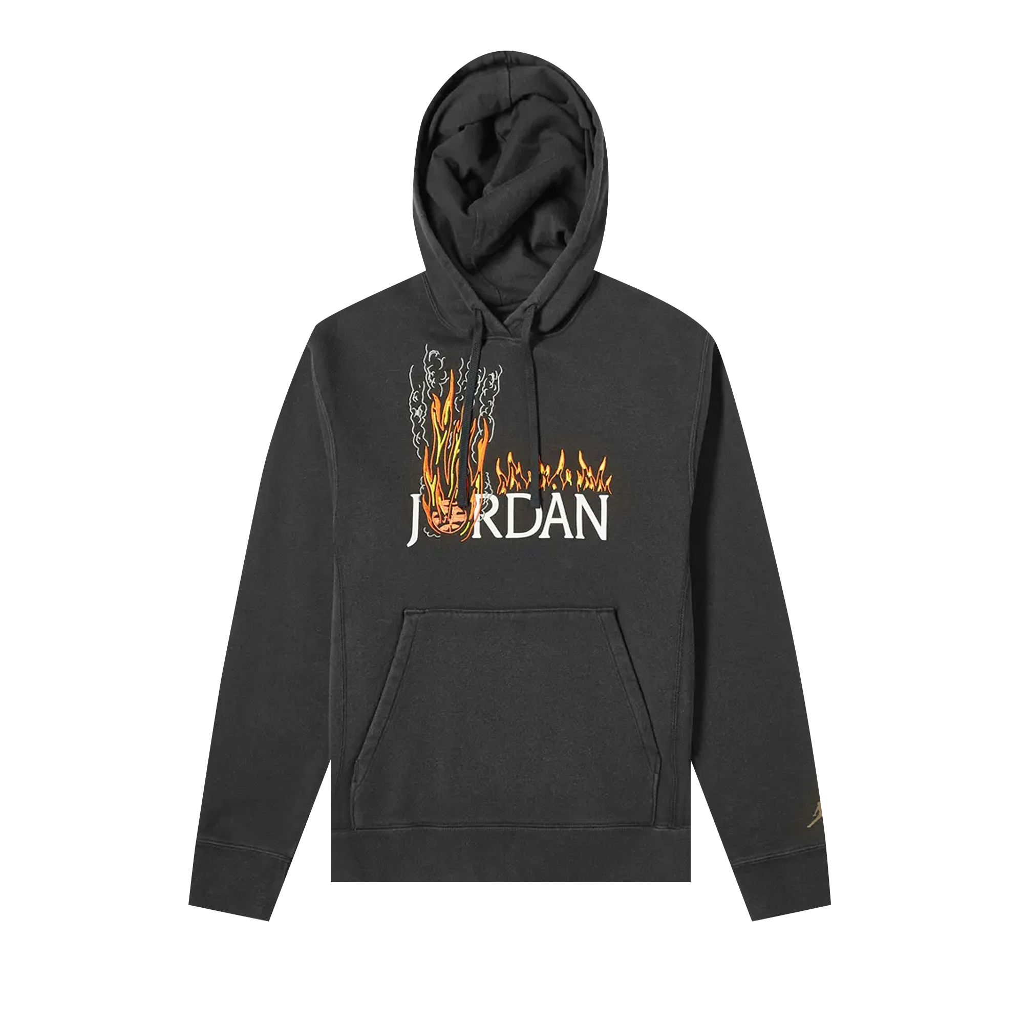 Cactus Jack by Travis Scott x Air Jordan MJ Fleece Hoodie 'Black' | Men's Size S