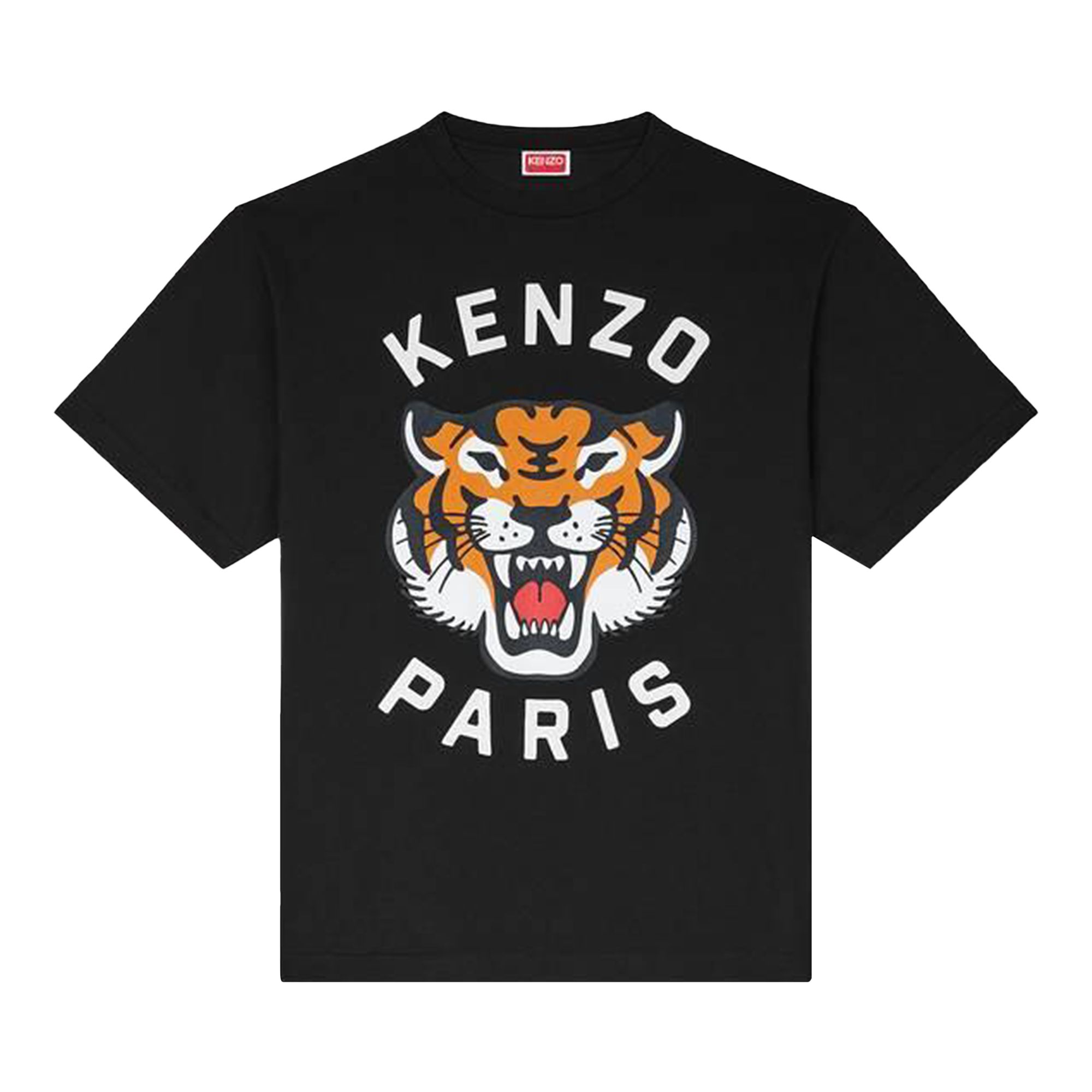 Kenzo Lucky Tiger Oversize T-Shirt 'Black' | Men's Size L