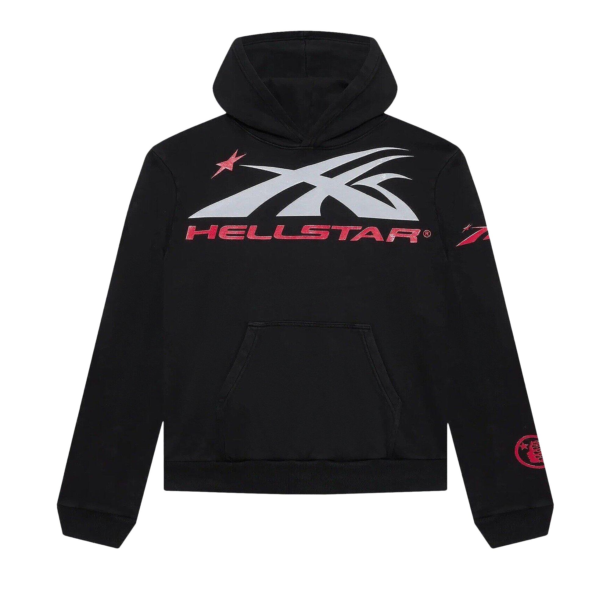 Hellstar Sport Hoodie 'Black' | Men's Size M