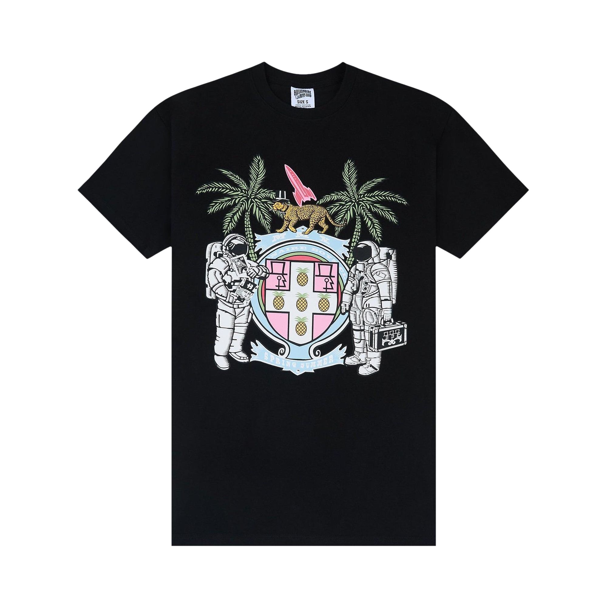Pre-owned Billionaire Boys Club Crest T-shirt 'black' | Men's Size S