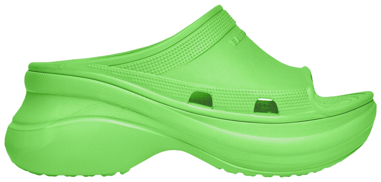 Crocs x Balenciaga Pool Slide Sandal Neon Green