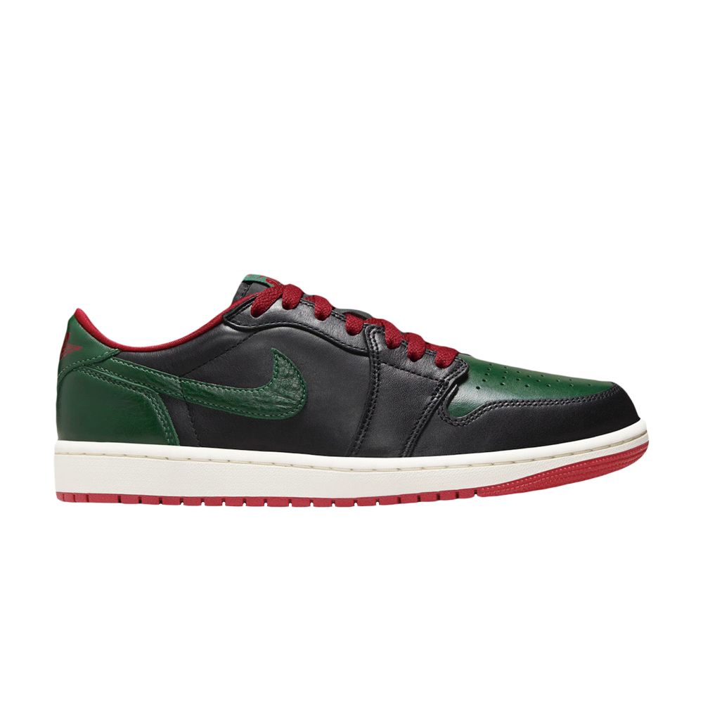 Pre-owned Air Jordan Wmns 1 Retro Low Og 'black Gorge Green'