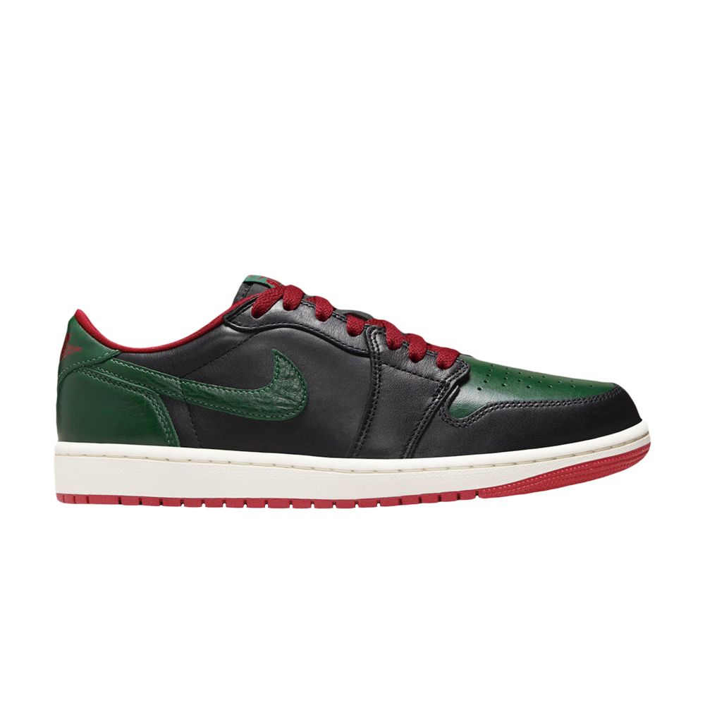 Pre-owned Air Jordan Wmns  1 Retro Low Og 'black Gorge Green'