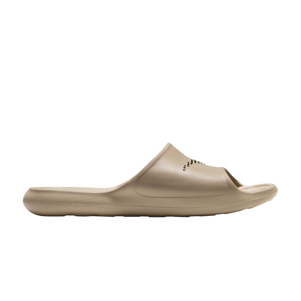 Pre-owned Nike Victori One Slide 'polka Swoosh - Khaki' In Brown
