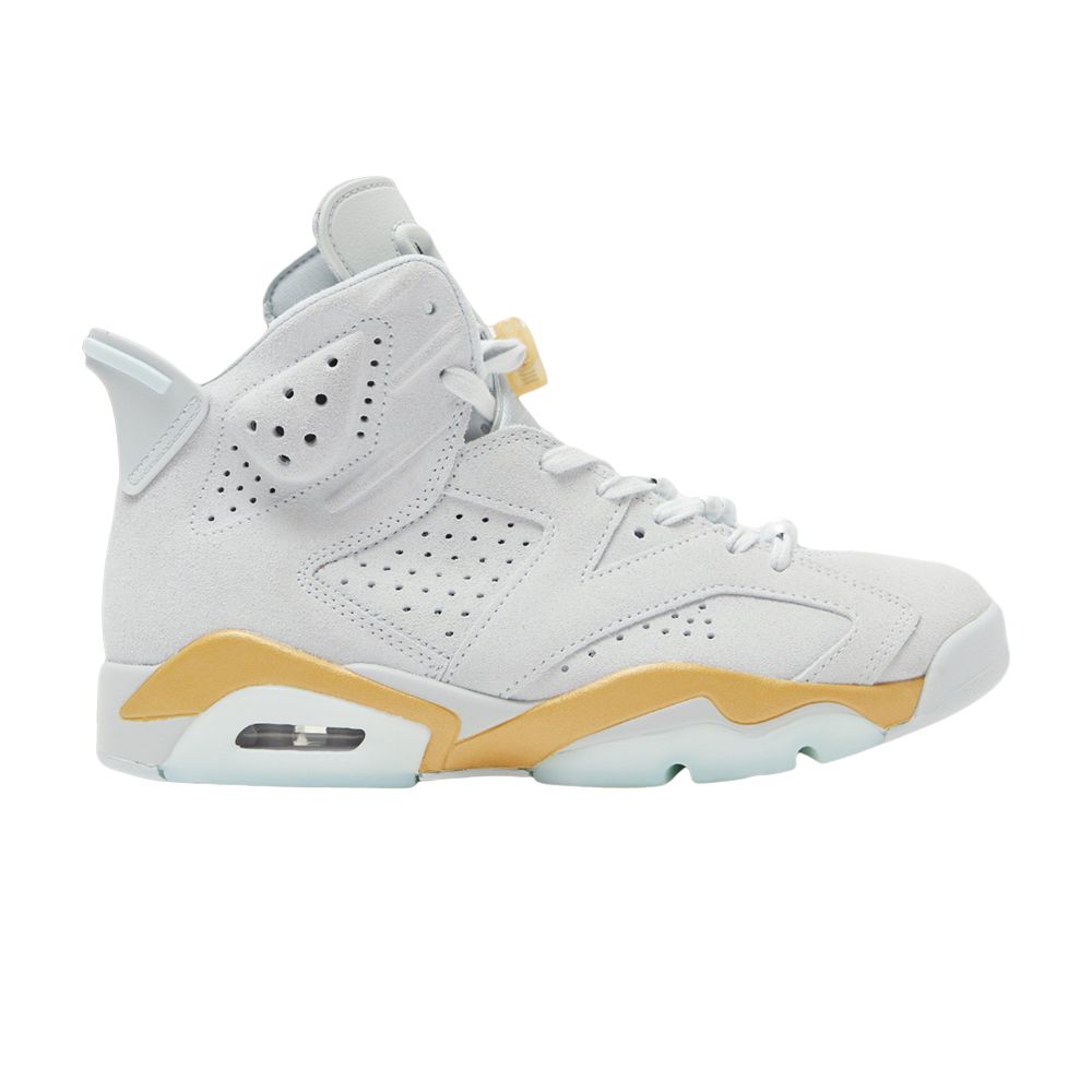 Pre-owned Air Jordan Wmns  6 Retro Craft 'pearl' In Grey