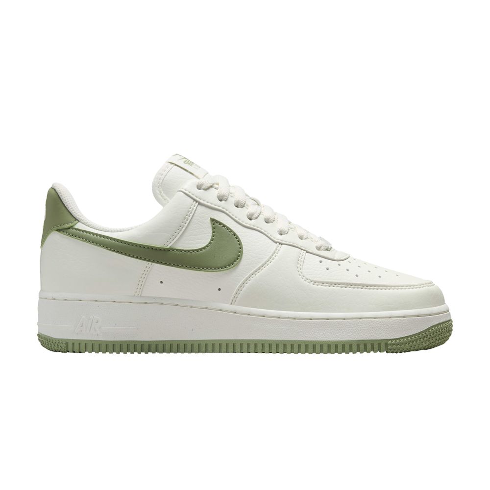 Pre-owned Nike Wmns Air Force 1 '07 Se Next Nature 'sail Oil Green' In Cream